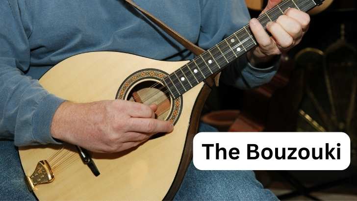 The Bouzouki instrument. A key part of Rebetiko music genre