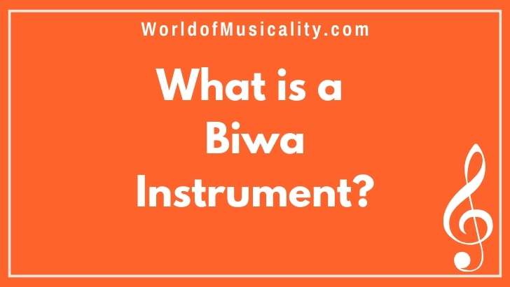 What is a Japanese Biwa Musical Instrument
