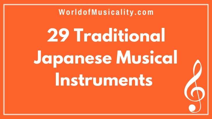 Traditional Japanese Musical Instruments