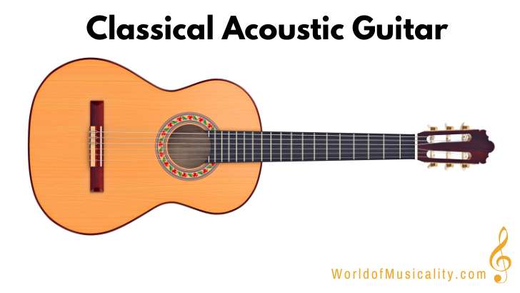 Classical Acoustic Guitar Instrument