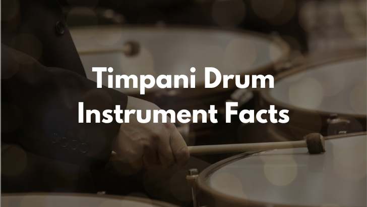 Timpani Musical Instrument Facts